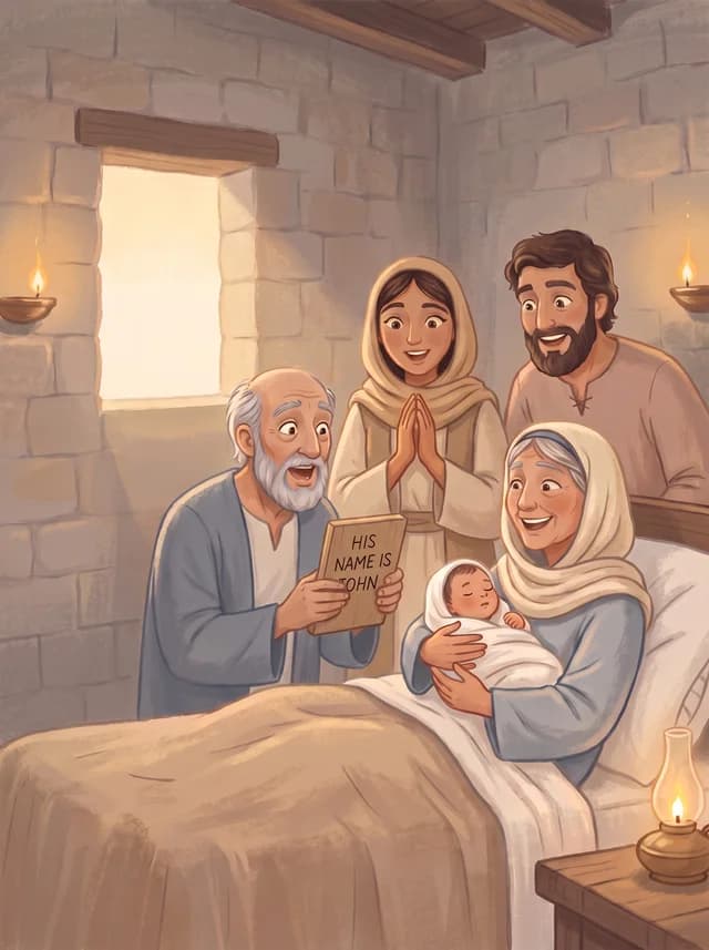 John the Baptist Is Born, front