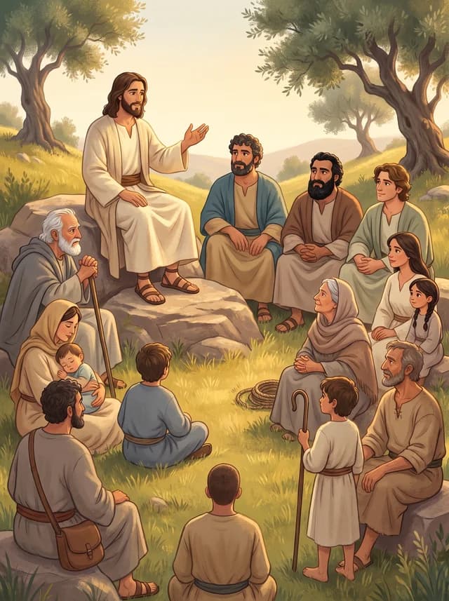 The Sermon on the Mount, front