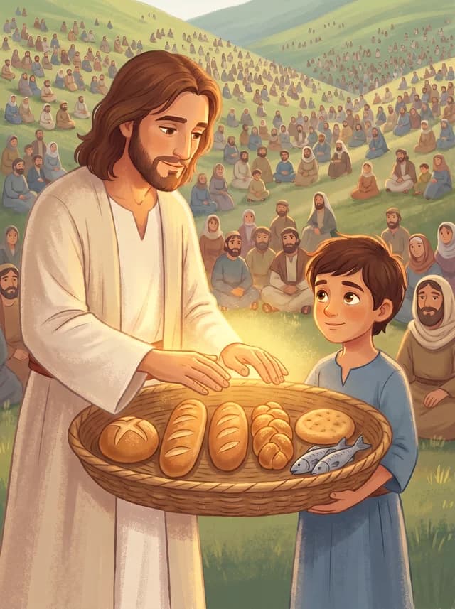 Feeding the Five Thousand, front