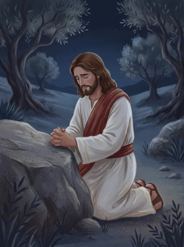 Gethsemane and the Cross, front